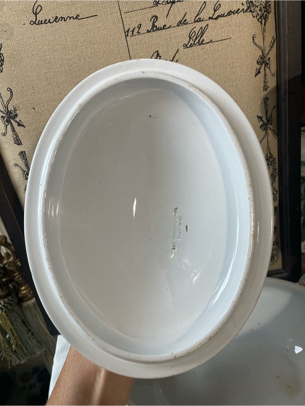 serving bowl French Country decor
Late 1800’s - early 1900 era ironstone - Picture 7 of 15